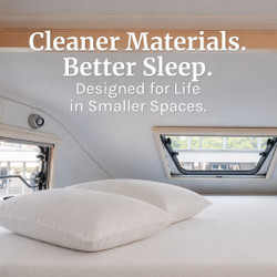 Serene® Foam Mattress Toppers & Pillows: Cooler, Cleaner Sleep for RV & Home