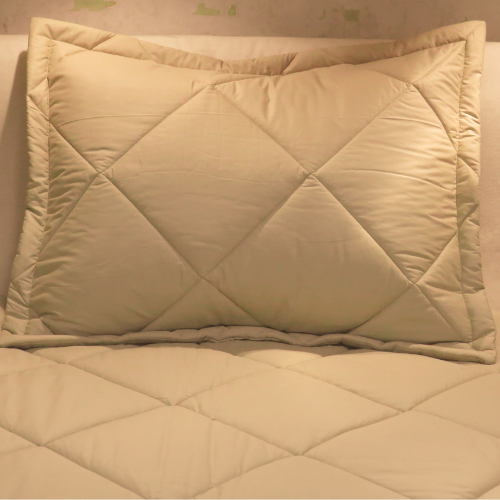 Optional Standard Size Quilted Sham Optional Standard Size Quilted Sham
