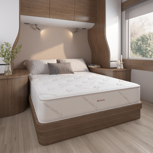 Yellowstone 10" Hybrid Mattress in RV setting