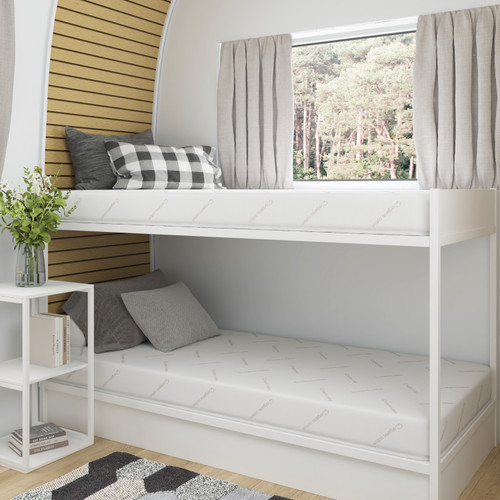 Sequoia 5.5" Basic Foam Mattress in RV Bunk Beds
