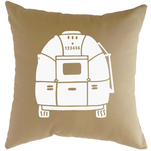 Latte Custom Airstream Pillow Latte Custom Airstream Pillow