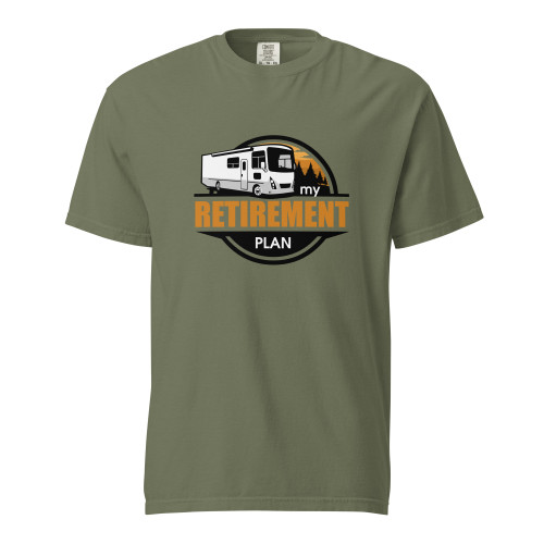 Moss My Retirement Plan RV T-shirt Moss My Retirement Plan RV T-shirt