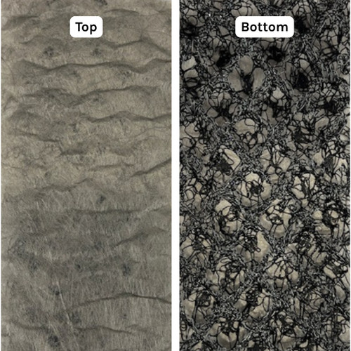 closeup of top and bottom of AquaShield