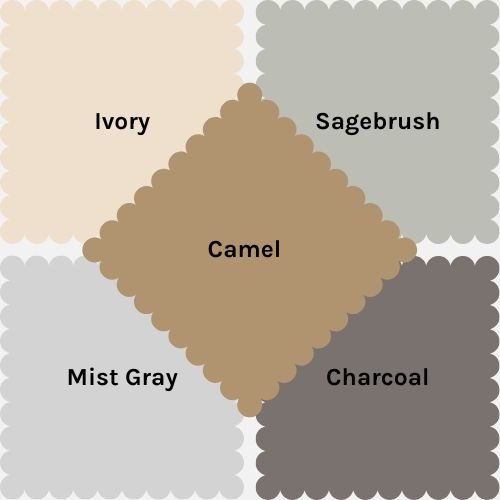 Open Roads Bedspread color options