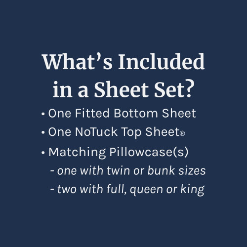 What's included in a sheet set graphic