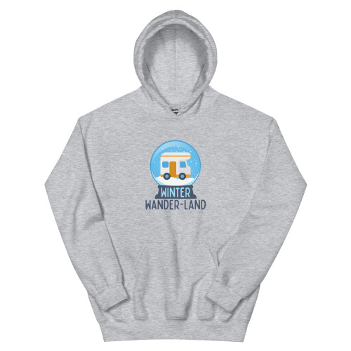 Winter Wander-Land Hoodie, sport grey