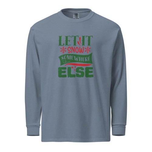 1 of 339
Let It Snow Long Sleeve Tee, blue jean