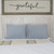 Blue-gray Polartec® fleece pillow covers