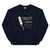 Toasty the Snowman Sweatshirt, navy blue