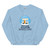 Winter Wander-Land Sweatshirt, light blue