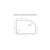 54x76 inch mattress diagram with 10 inch radius and contour corner