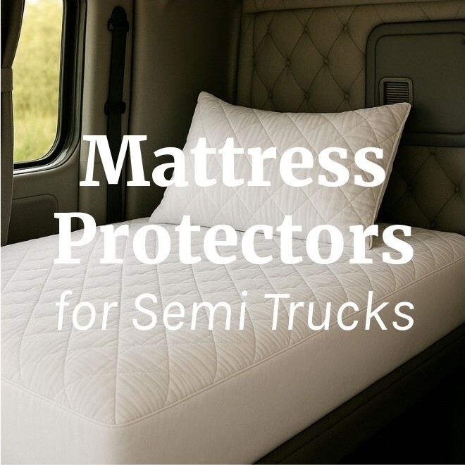 Semi Trucks Mattress Pads & Covers