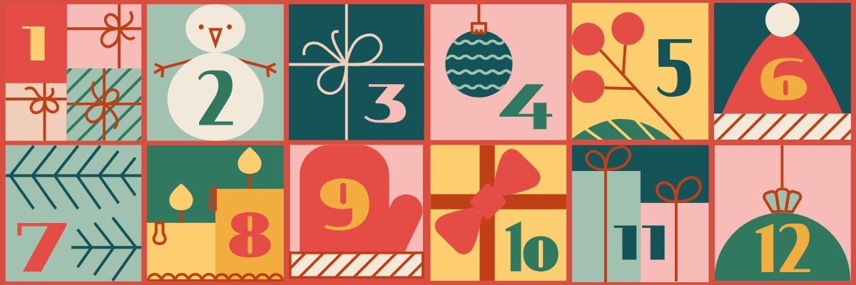 12 Days of Giving Sale Banner