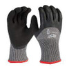 Gants hiver trempage, Taille Moyen, Calibre 13, Revêtement Latex caoutchouc, Enveloppe Nylon, ASTM ANSI niveau A5