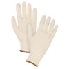 Gants tricotés poids lourd poly/coton calibre 7 grand