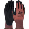 Gants résistants coupures G-Tek PolyKor X7MC Neuroma, Taille Moyen, Calibre 18, Revêtement Polyuréthane, Enveloppe Polyéthylène, ASTM ANSI niveau A3/EN 388 niveau C
