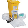 Trousse lutte déversements - Huile - Bac - Absorbance 63 gal. US