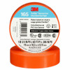 Ruban isolant vinyle usage général TemflexMC 165 19 mm 18 m Orange 6 mils