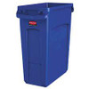 Slim JimMD Ventilated Desktop Containers, Polyethylene, 16 gal. US