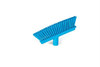 Balai biseauté avec pas de vis incliné, Crins Moyen 10", Polyester Bleu