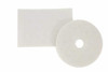 Tampon polissage planchers 20" Blanc