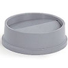 Contenant UntouchableMD avec couvercle à battant en plastique/polyéthylène pour contenants de 16-1/8" de diamètre.