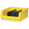 Contenants empilables géants, 12,375" x 19,75" x 5,875", Jaune