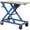 Table élévatrice ciseaux 37x23-1/2 Acier inoxydable 660 lb