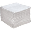 Absorbant antistatique pour feuilles, Huile uniquement, 15" x 18", 25 gal. d'absorption