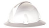 Casque sécurité bordure complète Suspension Rochet Blanc