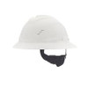 Casque ventilé C1MC V-Gard, Suspension Rochet, Blanc