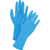 Gants jetables T-Grand en latex 14 mils sans poudre bleu