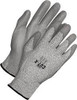 Gants tricotés enduits, Taille 2T-Grand/11, Calibre 13, Revêtement Polyuréthane, Enveloppe PEHP, ASTM ANSI niveau A2