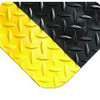 Tapis Losange Select 495, 3' x 5' x 15/16", Noir/Jaune, PVC