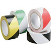 Rubans signalisation danger laminé 2" x 108' PVC Rouge blanc