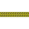 Adhésifs chiffres individuels 5 3-7/8" h Noir jaune