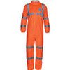 Combinaison Haute Visibilité Collet T-Grand Orange TyvekMD 500