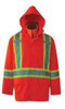 Veste sécurité 3 en 1 Journeyman, Polyester, Orange haute visibilité, Taille S