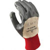 Gants Nitri-flex 9 Grand Rêvetement Nitrile Enveloppe Coton (Paquet de 6) 4000P-09