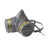 Respirateur demi-masque série 8000 assemblé, Élastomère/Thermoplastique, Taille Grand 8603