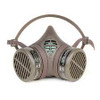 Respirateur demi-masque série 8000 assemblé, Élastomère/Thermoplastique, Taille Petit 8101