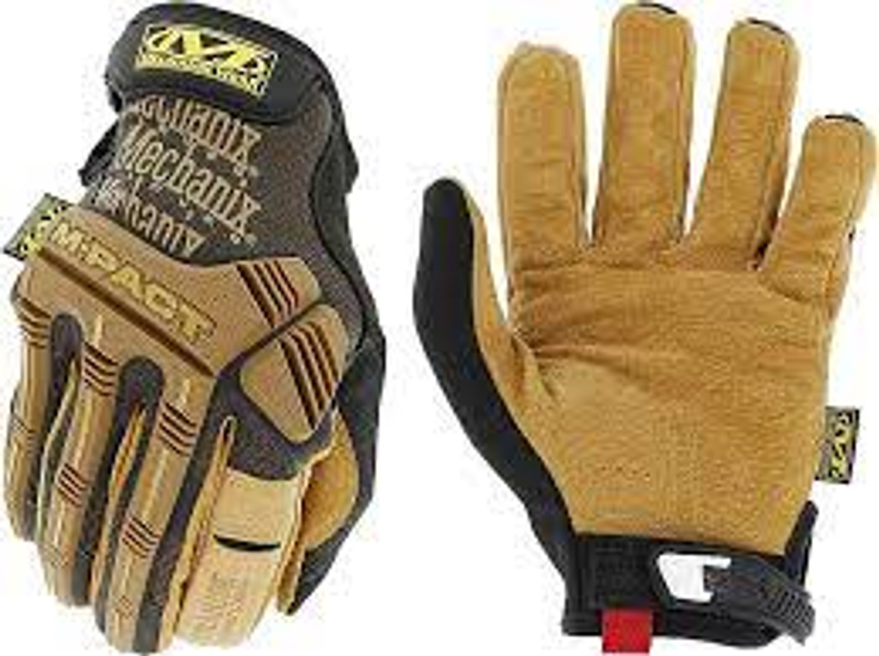 Gants M-PactMD Cuir fleur Boucle crochet