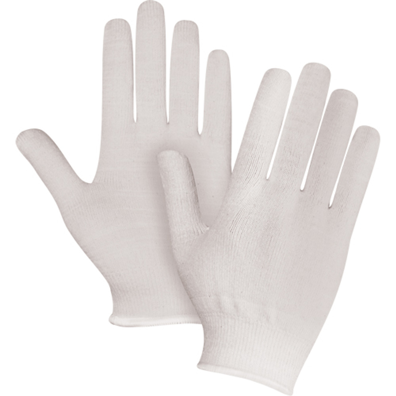 Gants tricotés premium, Coton/Nylon, Poignet tricoté, Taille petite