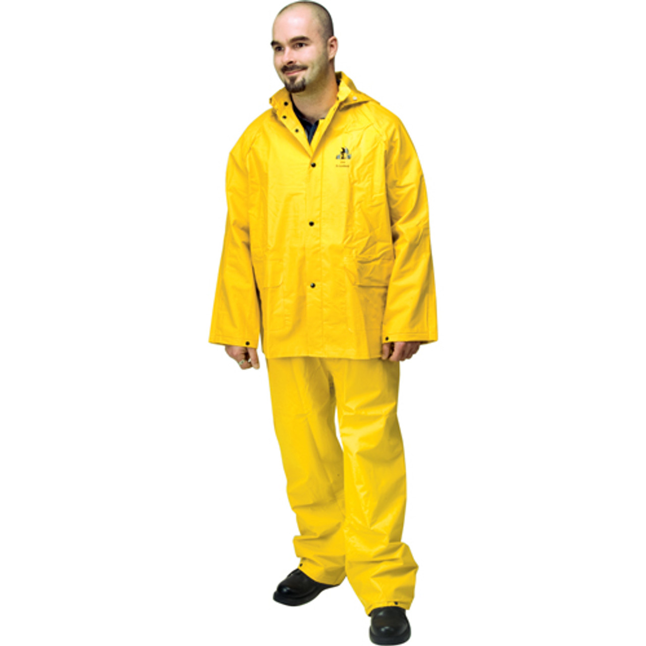 Imperméable résistant aux flammes RZ500, Taille 3T-Grand, Couleur Jaune