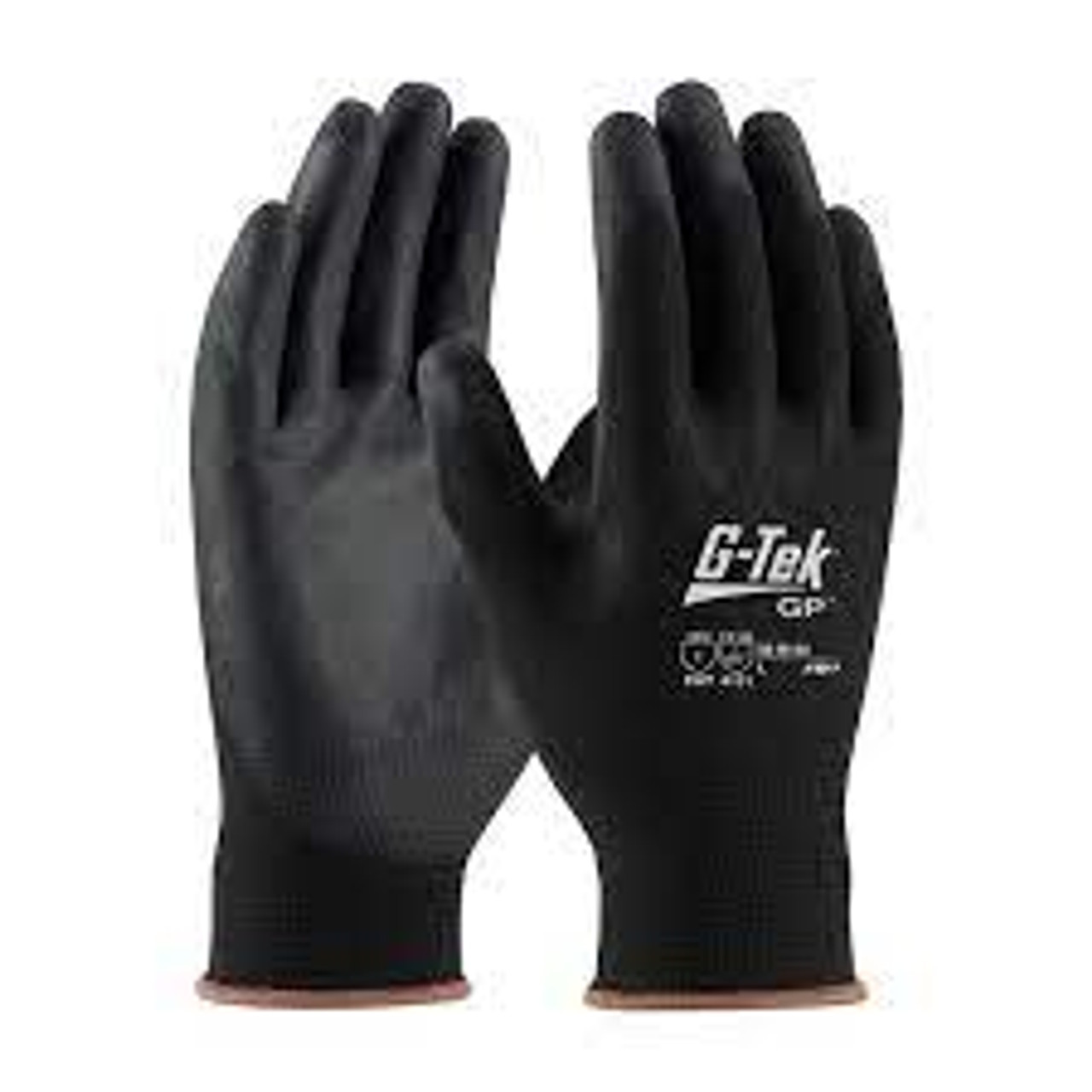 Gants G-TekMD GPMC enduits, Grand, Polyuréthane, 13, Nylon GP33B125L