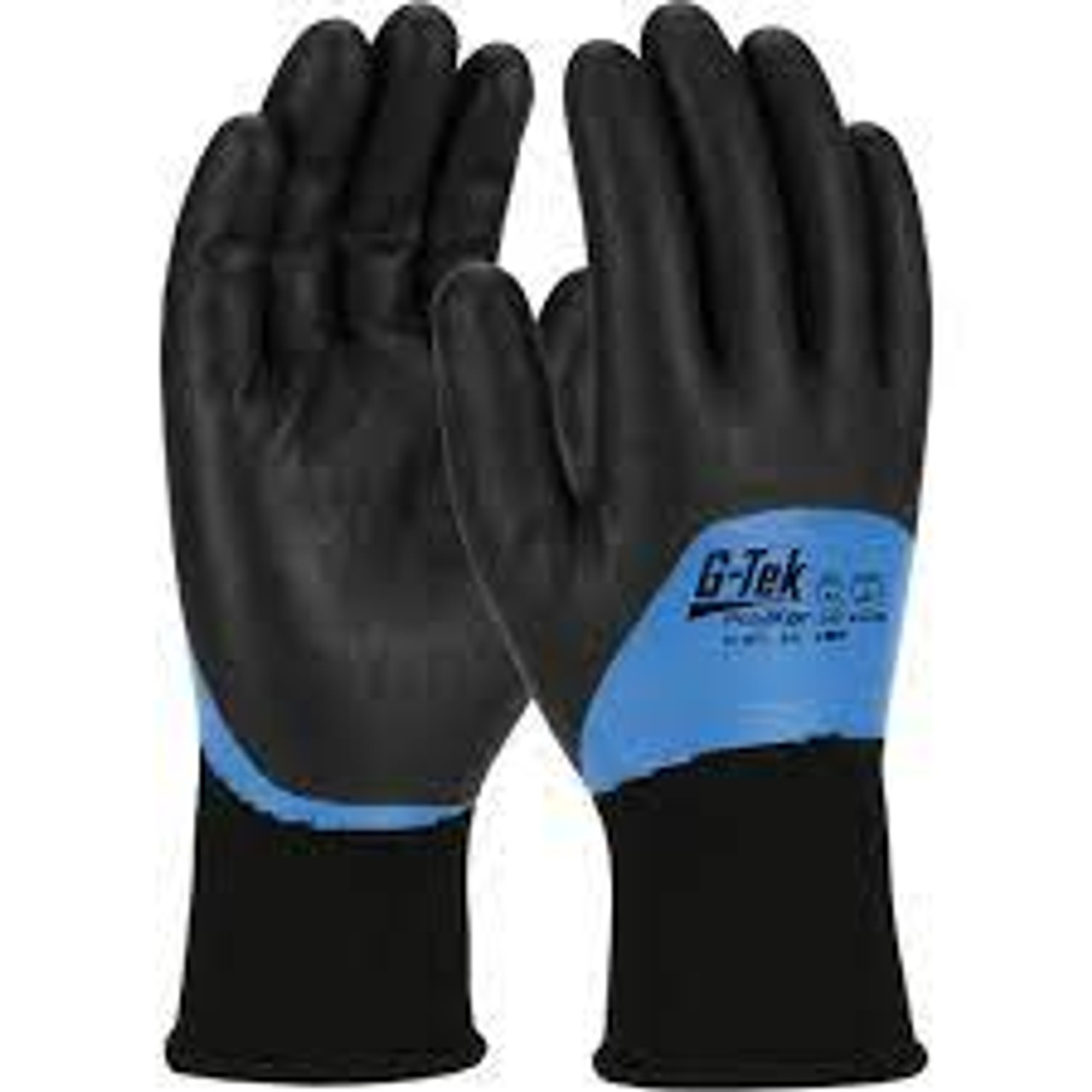 Gants isolés résistants coupures G-Tek PolyKor, Taille Grand, Calibre 15, Revêtement Nitrile, Enveloppe Fil technique, ANSI/ISEA 105 niveau 4