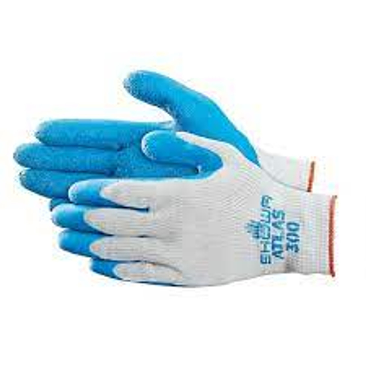 Gants caoutchouc latex Atlas FitMD 300 7 Petit revêtement latex caoutchouc calibre 10 enveloppe Polyester Coton Gants caoutchouc latex Atlas FitMD 300 7 Petit revêtement latex caoutchouc calibre 10 enveloppe Polyester Coton