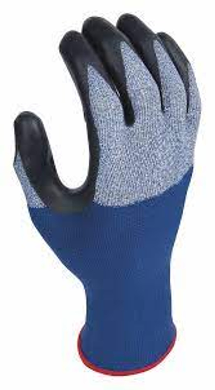 Gants nitrile enduits 382, taille 6, revêtement nitrile, calibre 13, enveloppe nylon