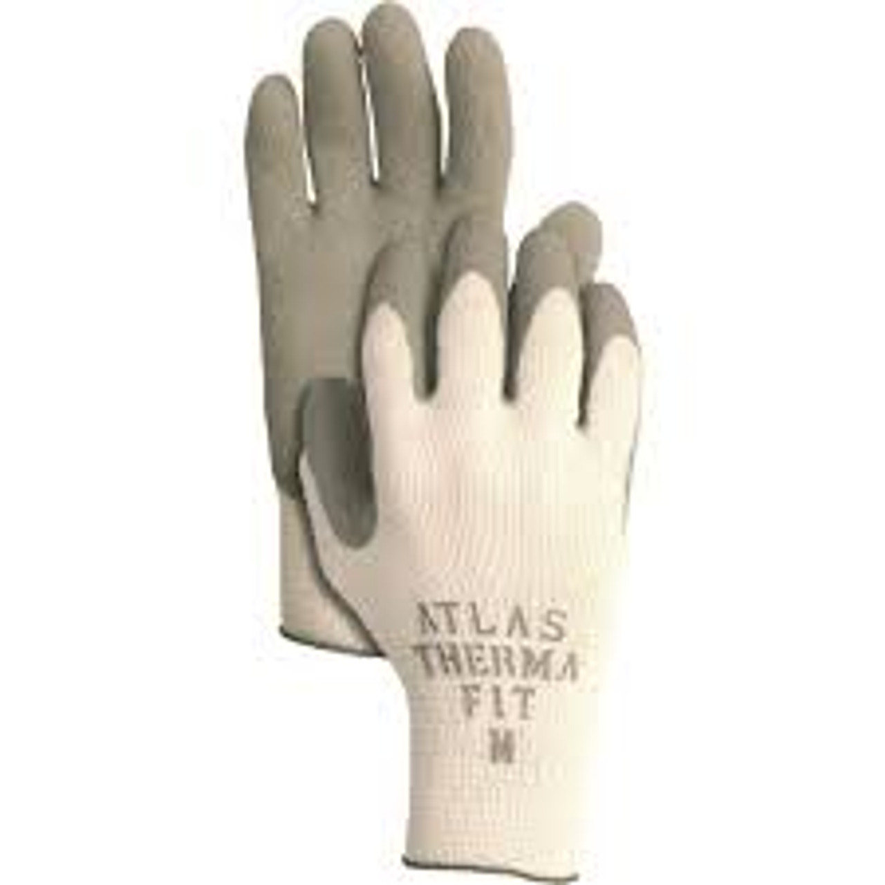 Gants Atlas Therma FitMD 451, Taille 8/Moyen, Latex de caoutchouc, Calibre 10, Enveloppe coton Gants Atlas Therma FitMD 451, Taille 8/Moyen, Latex de caoutchouc, Calibre 10, Enveloppe coton
