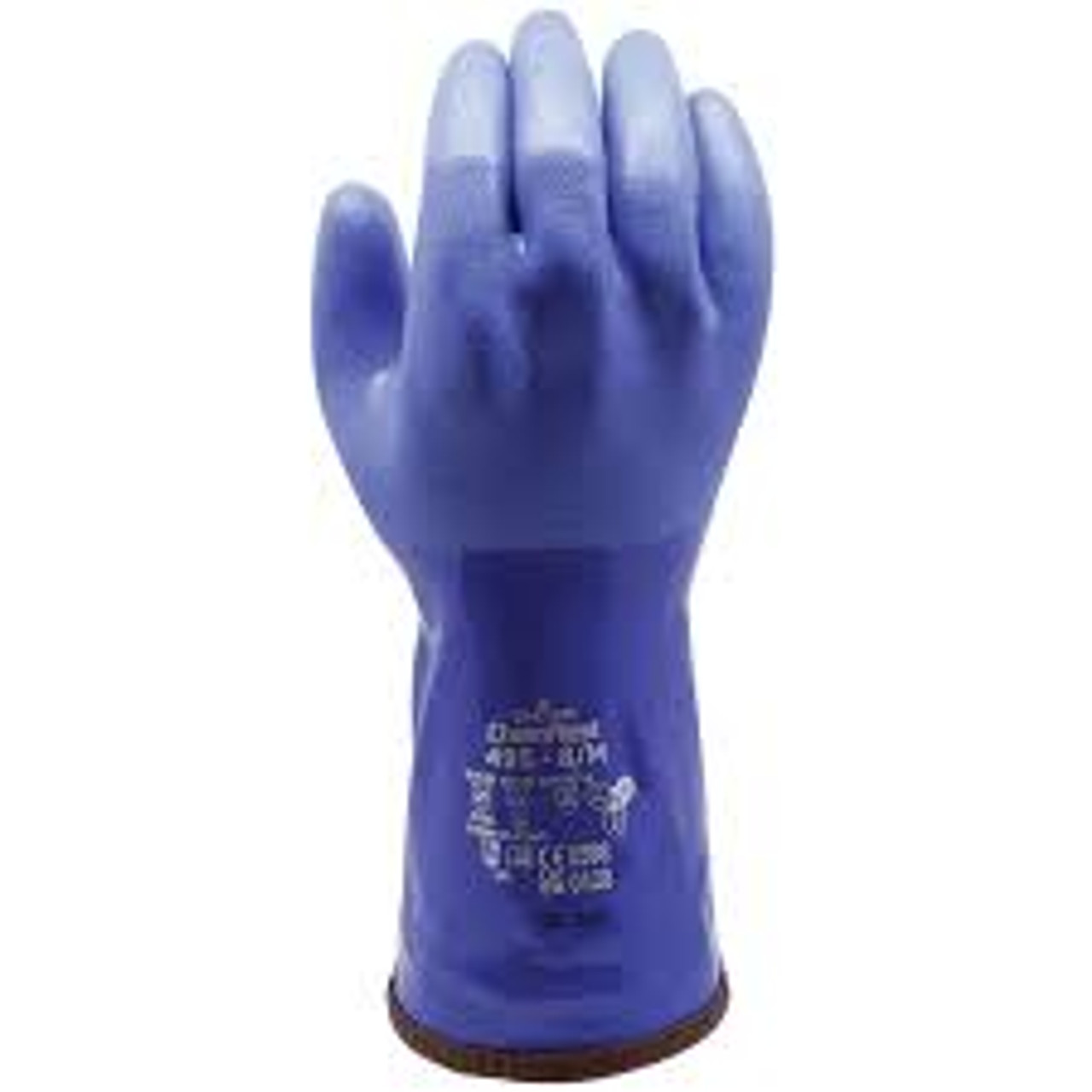 Gant isolé enduit Atlas 495, Taille Moyen/8, 11,8" lo, PVC, Doublure Acrylique/Coton, Gant hiver